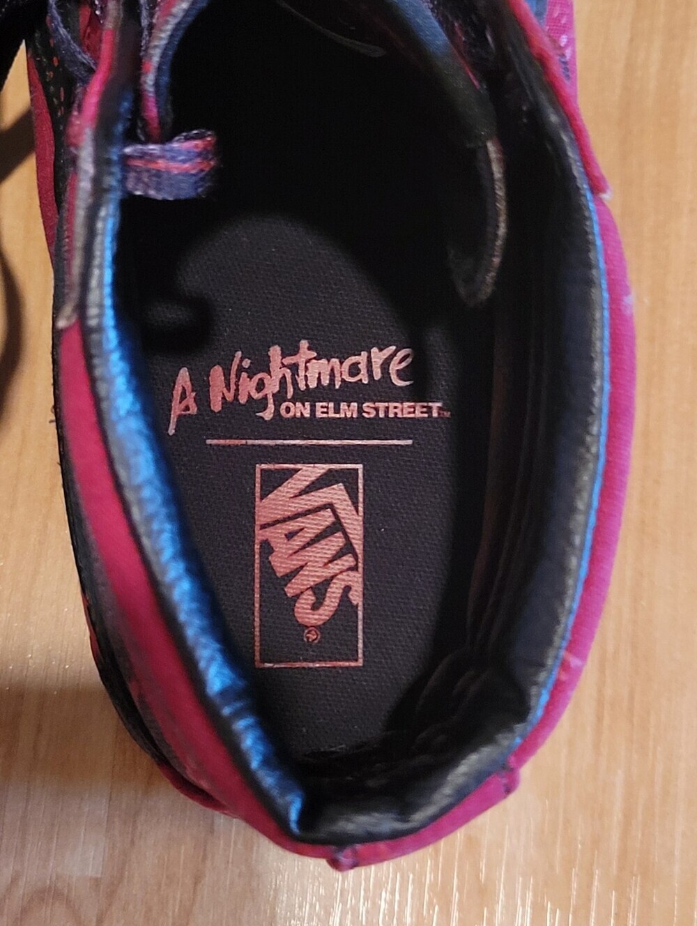 Vans Sk8-Hi Horror Pack Nightmare On Elm Street Freddy Krueger Sneakers Size 11 - Picture 10 of 10